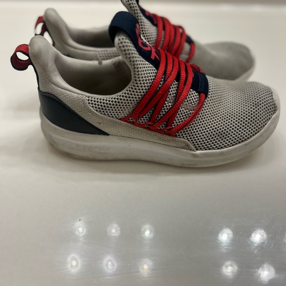 Adidas Lite Racer Kids Sneakers - Red and navy size 3.5 used shoes - Picture 6 of 6